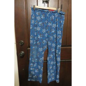 RARE VINTAGE NINTENDO "MARIO THE DOCTOR IS IN THE HOUSE" SLEEP PANTS SZ MED